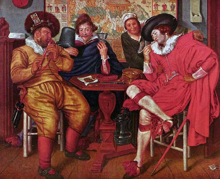 Willem Pietersz. Buytewech Frohliche Gesellschaft